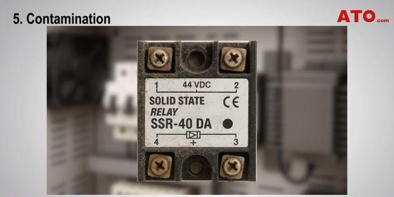solid state relay failures contamination