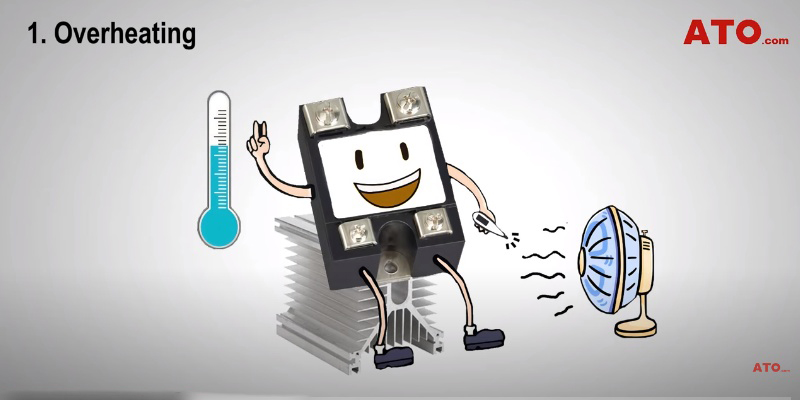 solid state relay failures overheating solution