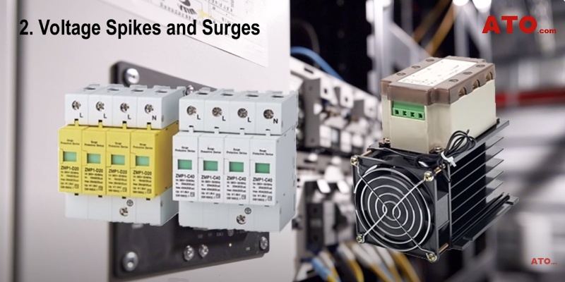 solid state relay failures voltage spikes and surges solution