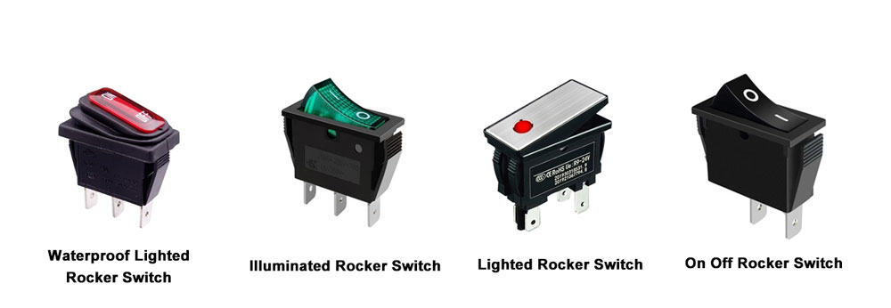 Types of rocker switches