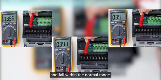 VFD troubleshooting range lower bridge of inverter circuit