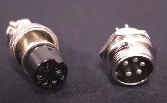 circular connector components