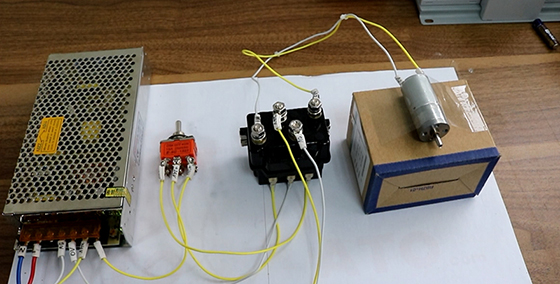 DC Reversing Contactor for DC Motor Control