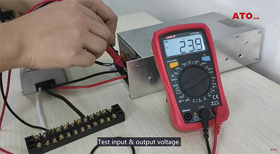 DC to DC converter test