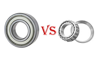 Deep groove ball bearing vs tapered roller bearing