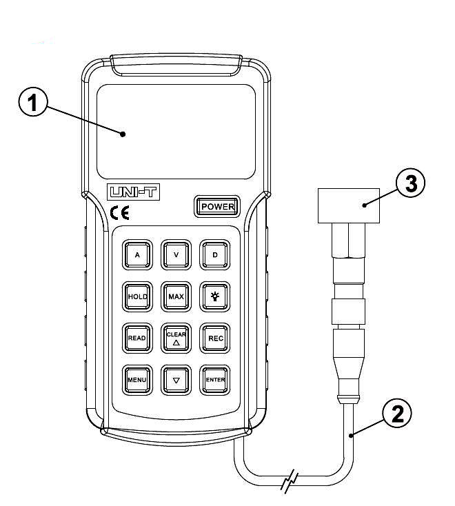 Details of digital vibration meter