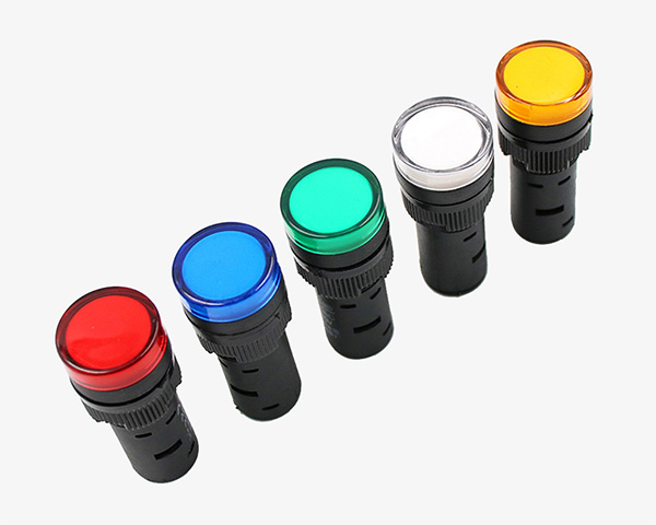 Different color indicator light