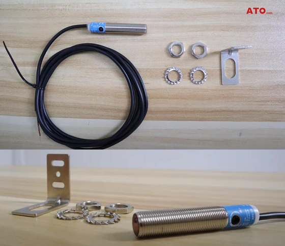 Diffuse reflection laser sensor