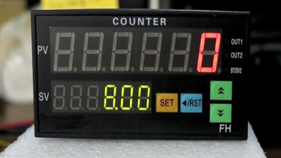 Digital counter works