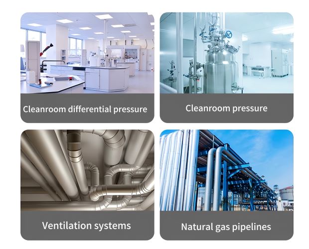 digital differential pressure meter application