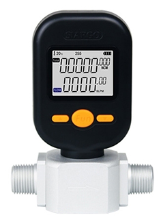 Digital gas flow meter