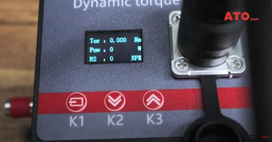 Digital rotary torque sensor setting