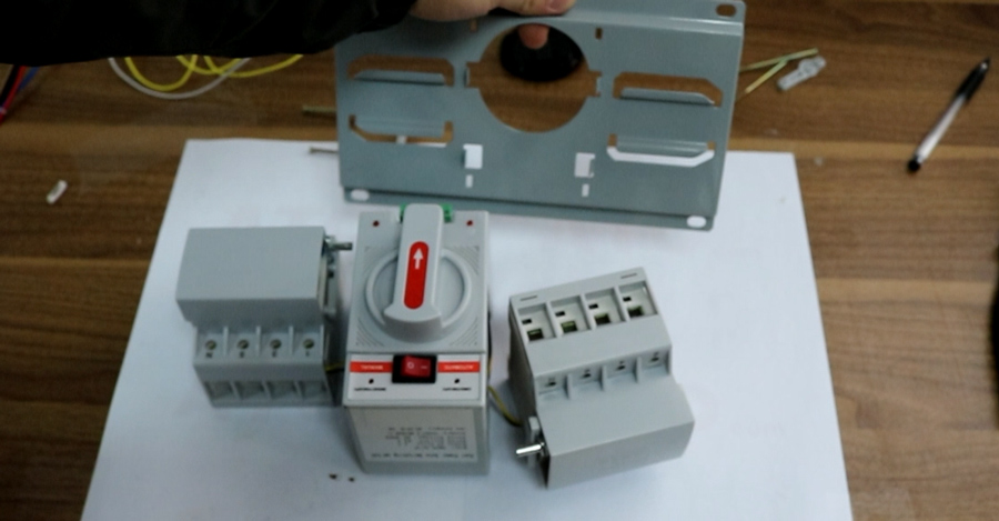 Disassembly of Automatic Transfer Switch