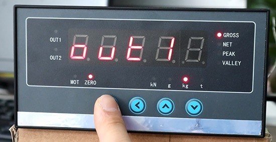 display controller parameter setting