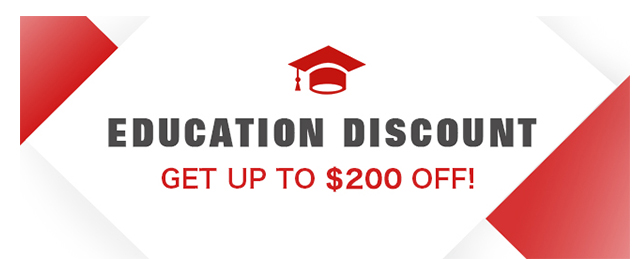 Education discounts