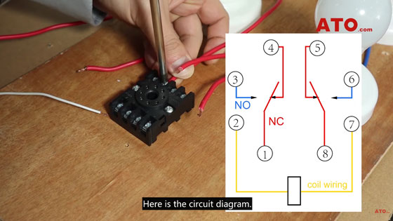 Electromagnetic circuit diagram