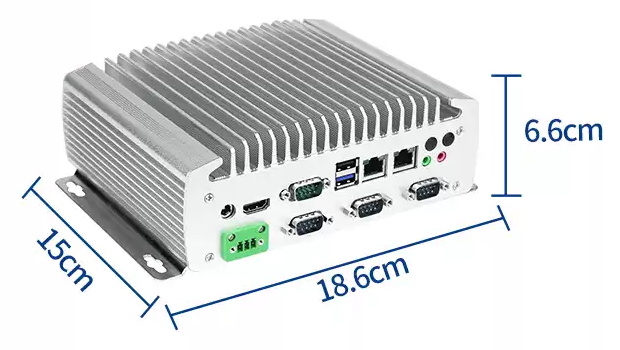 Embedded industrial pc j1900 dimension