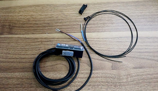 Fiber optic sensor material