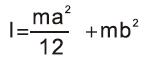 Formula of moment of inertia pneumatic rotary actuator 9