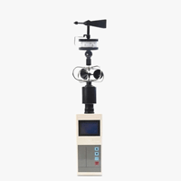 Handheld anemometer for weather station