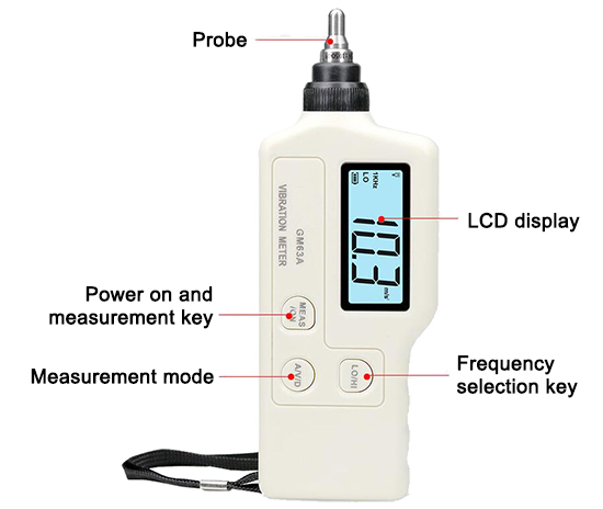 Handheld Vibration Meter Details