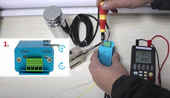 How to Calibrate the Load Cell Transmitter