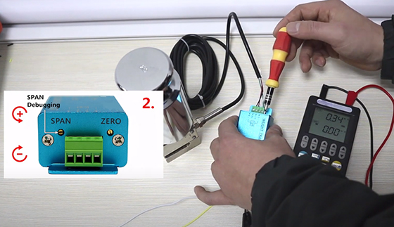 How to Calibrate the Load Cell Transmitter