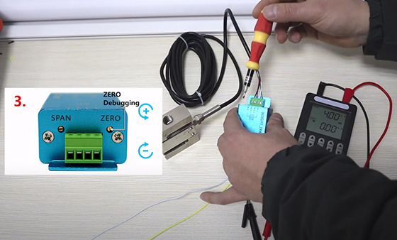 How to Calibrate the Load Cell Transmitter