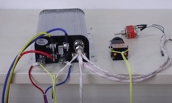 How to rotate the BLDC motor for electric car