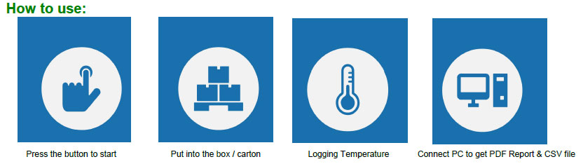 How to Use the Portable USB Temperature Data Logger