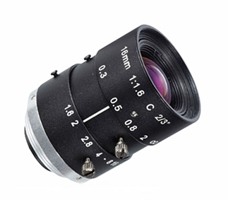 industrial camera lens fixed focus 23 16mm f16 c mount