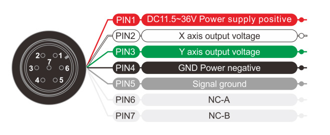 0-5v dual axis inclinometer sensor wiring