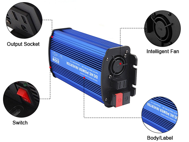 200 watt pure sine wave power inverter details