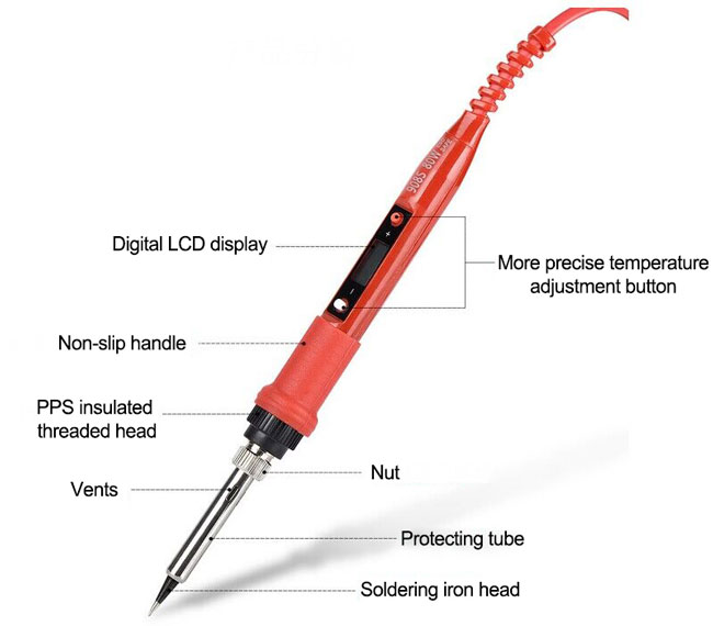 80W small soldering iron details