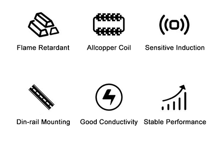 Core balance current transformer features