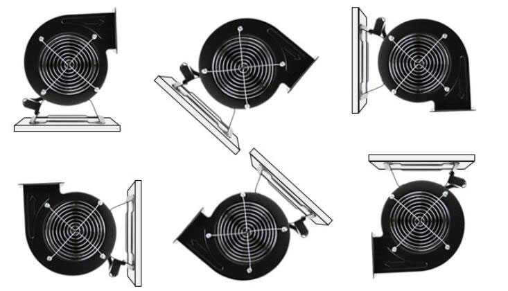 Centrifugal blower installation