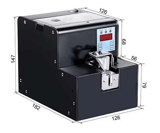 Dimension of auto screw feeder