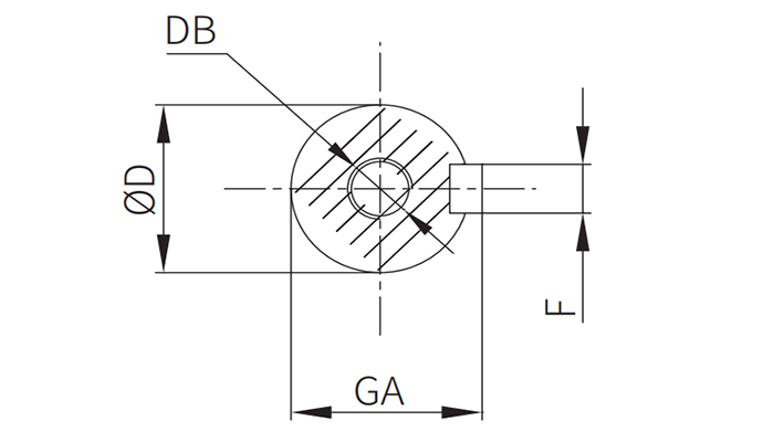 Dimension of explosion proof motor of draft