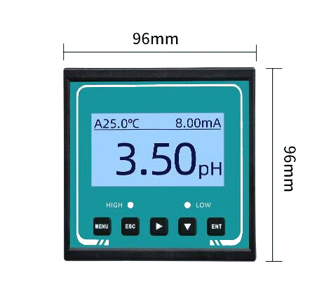 pH meter dimension