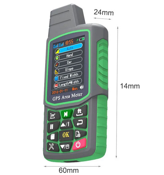 land surveying equipment dimension