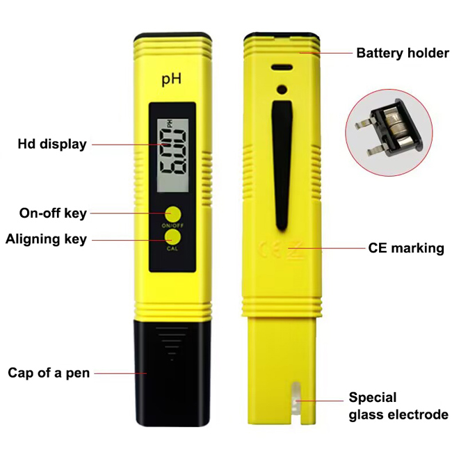 pH meter details