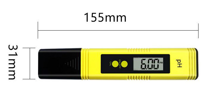 pH meter dimension