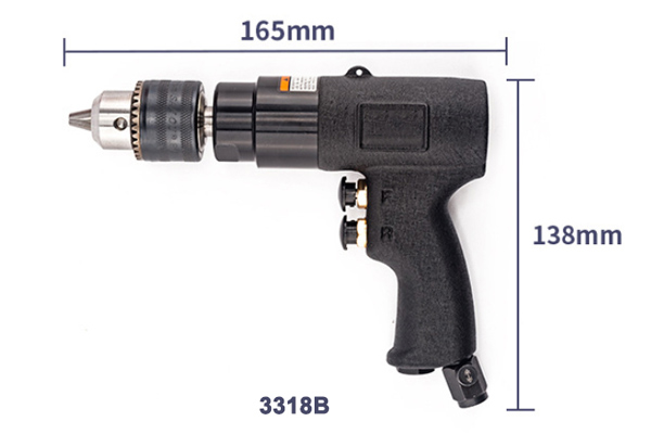 Pneumatic drill dimension