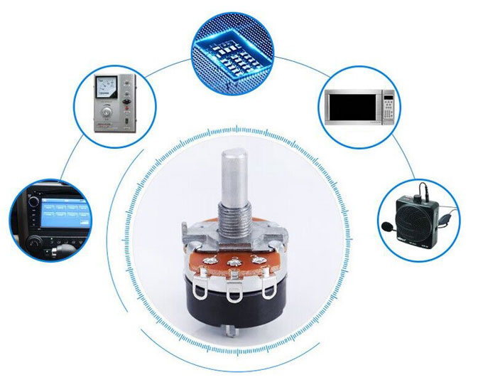 Rotary potentiometer applications