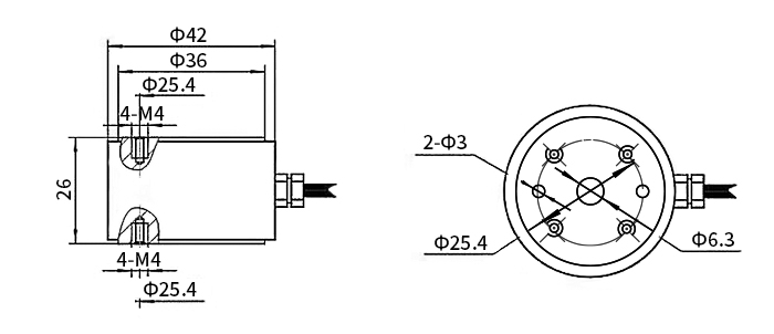Static Torque Measurement ATO Static - Flange To Square Drive For