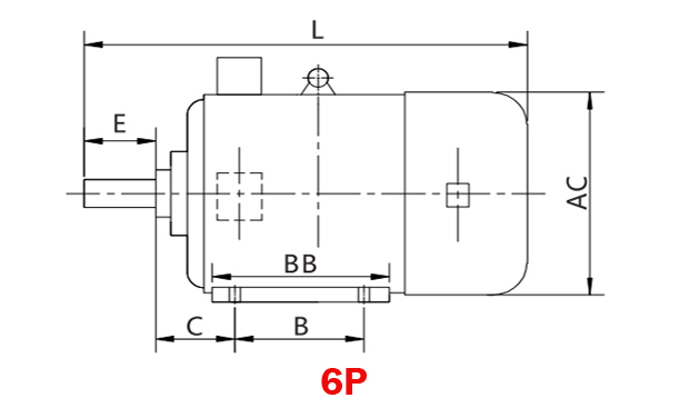Variable frequency motor of 10hp