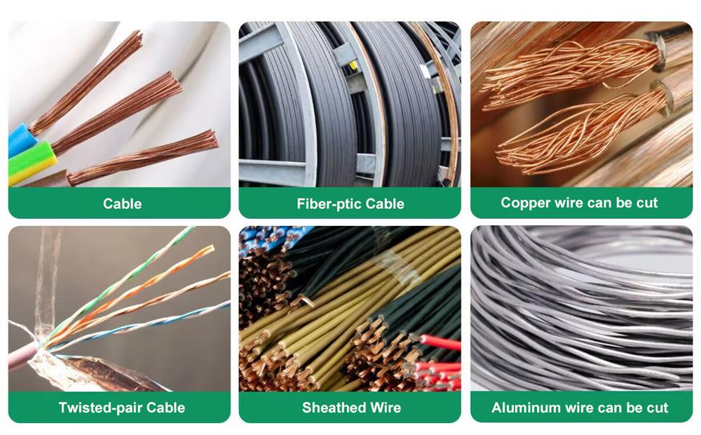 Suitable wire types for wire stripper
