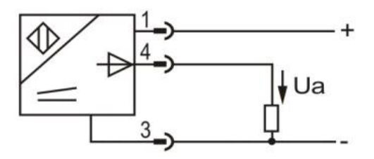 Wiring diagram of proximity sensor of LE40SZ 0-10v