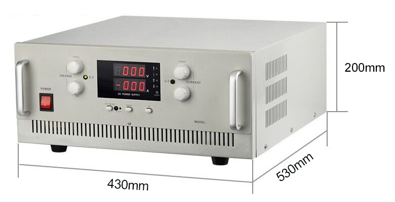 2-5a dc power supply dimensions 3a5a