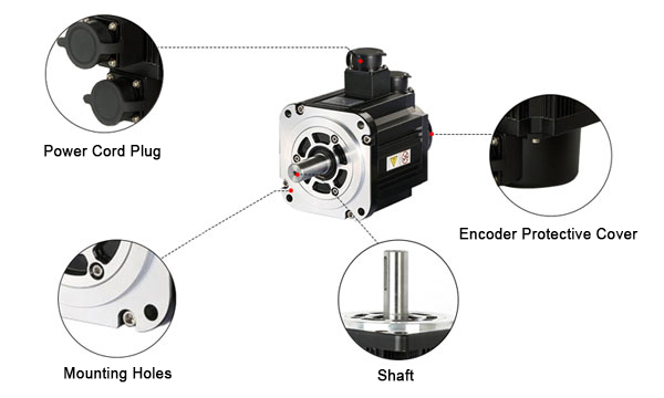 3 8 kw ac servo motor details